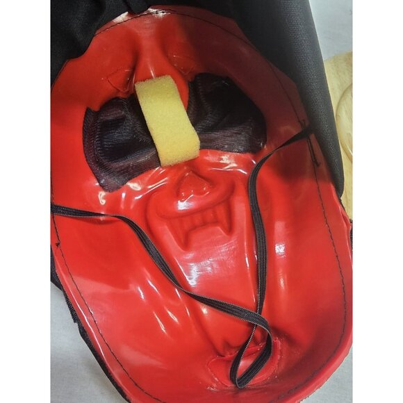 Vintage Funworld Devil Mask Red Evil Face Scream Easter Unlimited - Picture 7 of 11